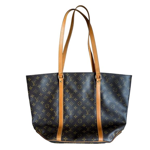 Louis Vuitton Monogram Sac Shopping Tote Bag Authentic With COA Women’s Purse